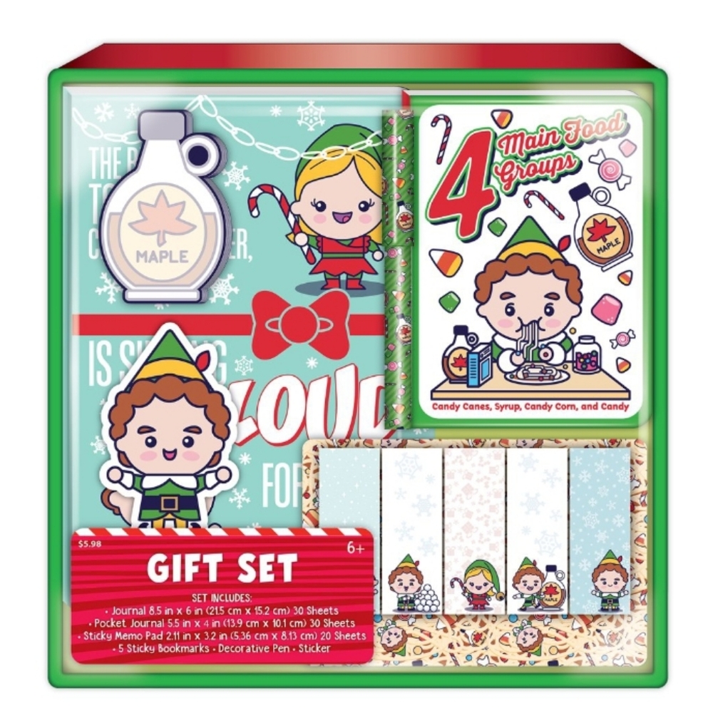 ELF THE MOVIE JOURNAL GIFT SET